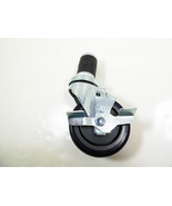 4&quot; x 1-1/4&quot; Swivel Wheel Caster with Brakes 2&quot; Expand Thread Stem Caster... - $301.63 MXN