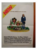 America Affiche 70s Histoire Greatest Hits Vintage - $62.98