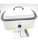 HAMILTON BEACH 18 QT Roaster Oven. Extra Large Capacity Table Top Oven, ... - $123.20 CAD