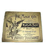 1893 Chicago Worlds Fair MAGIC CITY Photo Portfolio #13 Original  - £19.64 GBP