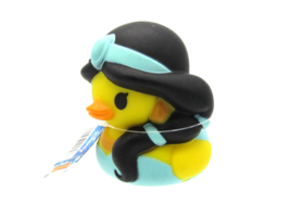 Disney Duckz Jasmine Rubber Duck Mini Cake Topper Bath Toy Pool Tub Toy NWT - £4.73 GBP