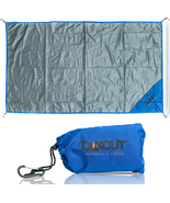 Ultralight Backpacking Tarp Ground Cloth 2.7 Oz Waterproof Mini Pocket B... - £26.59 GBP