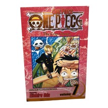 One Piece Vol 7 Gold Foil Cover Second Print Manga English The Crap-Geezer - $98.99