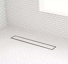 New 28&quot; Oil Rubbed Bronze Cohen Linear Tile-In Shower Drain by Signature... - $154.95