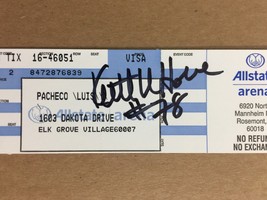 Keith Van Horne (‘85 Bears) Autographed Ticket Stub - £11.98 GBP