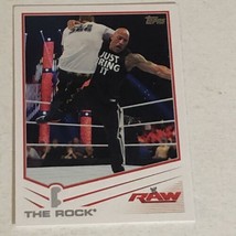 The Rock Trading Card WWE Raw 2013 #32 - £1.55 GBP