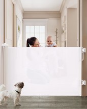 Retractable Baby Gates for Stairs Family Mom&#39;s Choice Awards Winner Extends up t - £67.32 GBP