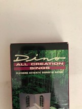 Dino-All Creation Sings-VHS1993-Featuring Authentic Sounds of Nature-RARE-SHIP24 - £51.44 GBP