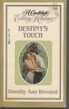 Bernard, Dorothy Ann - Destiny&#39;s Touch - Candlelight Ecstasy Romance - # 190 - £1.56 GBP