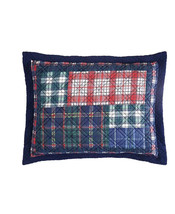 Martha Stewart Highland Holiday Patchwork Quilt Sham, Standard or King - £46.29 GBP+