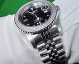 invicta men black dial automatic diamond watch exhibition case ss bracelet - $1,499.90