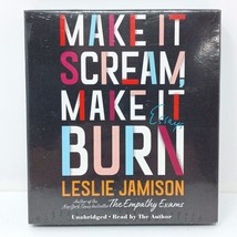 Make It Scream Make It Burn by Leslie Jamison - Audio CD - New &amp; Sealed - $5.95