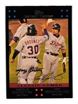 2007 Topps #149 Classic Combo (Magglio Ordonez / Ivan Rodriguez) Detroit Tigers - $2.00