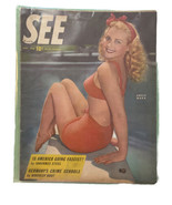 See Nov 1946 Vtg Magazine Adele Mara Swimsuit Cover - America Fascist - ... - $468.13 MXN