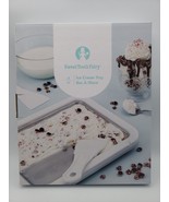 Sweet Tooth Fairy 3 Pc Ice Cream Tray w/ Steel Slate &amp; 2 Plastic Spatula... - $24.94