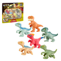 Heroes Goo Jit Zu Jurassic World S3 Mini Figures 6pcs - £43.82 GBP