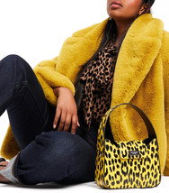 NWB Kate Spade Sam Leopard Leather Mini Hobo KC992 Leopardo Purse $348 Gift Bag - £113.06 GBP