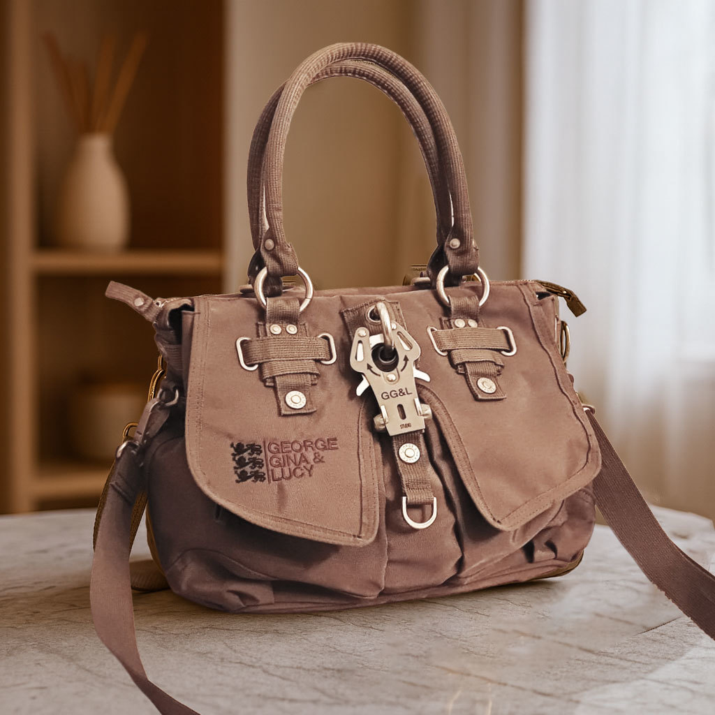 George Gina &amp; Lucy &quot;20something&quot; – Rare Vintage Icon in Olive Gray - $89.99