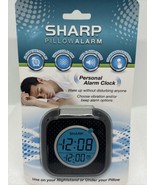 Sharp PILLOWALARM Digital Personal Alarm Clock Vibration Or Beep Options... - £18.13 GBP