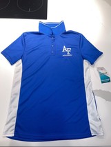 NEW USAF Air Force Academy Polo Shirt Blue MVP Short Sleeve Golf WOMENS ... - $24.47