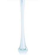 WGV Eiffel Tower Vase, Open 1.5&quot;, Height 24&quot;, White Glass Floral Container - $19.80