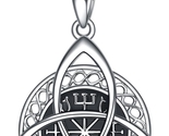 Mother&#39;s Day Gifts for Mom Her Wife, Good Luck Celtic Knot Viking Pendan... - $53.49