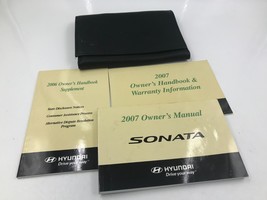 2007 Hyundai Sonata Owners Manual With Case OEM B03B05046 - £14.11 GBP