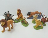Disney The Lion King figure lot Timon Simba Nala Pumbaa Scar Hyenas Mufasa - $19.79