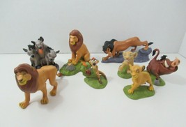 Disney The Lion King figure lot Timon Simba Nala Pumbaa Scar Hyenas Mufasa - £15.79 GBP