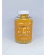 Be Happy Be You Turmeric &amp; Ginger Anti-oxidant, Anti-Inflammatory, 90 Gu... - $461.93 MXN