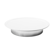 Bernadotte by Georg Jensen Stainless Steel and Porcelain Serving Plate - New - £155.03 GBP
