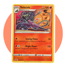 Sword &amp; Shield Pokemon Card (XX114): Salazzle 028/202 - £2.23 GBP