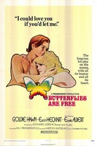 Butterflies are Free Original 1972 Vintage One Sheet Poster - £223.02 GBP