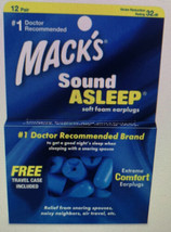 Mack’s Sound Asleep Earplugs - £7.73 GBP