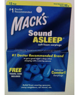 Mack’s Sound Asleep Earplugs - $13.52 CAD