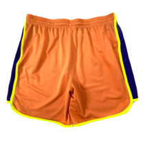 Under Armour Heatgear Running Shorts Mens size Medium Mesh Pull On Orange - £17.97 GBP