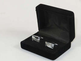 Men J.Valintin Cufflinks by Vitorofolo for French Cuff Shirt V29-40 Silver image 3