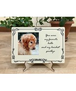 Loss of dog / dog loss / Memorial photo frame / pets loss / loss of pet ... - $34.00