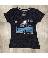 Eagles NFL Pro Line Fanatics Super Bowl 53 CHAMPIONS Womans TShirt Size ... - $18.69