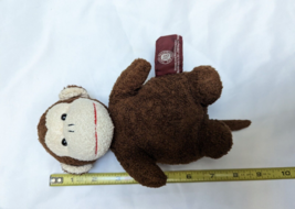 Russ Berrie for Target Plush brown cream beige monkey beanbag terry clot... - $29.69