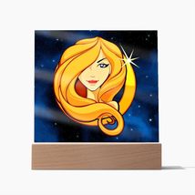 Zodiac Sign Virgo - Square Acrylic Plaque - £31.93 GBP