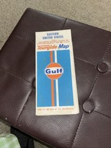 Vintage Gulf Gasoline Eastern United States Road Map - £10.01 GBP