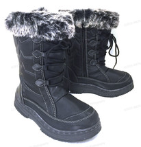 Womens Winter Boots Fur Lined Insulated   Water Repellent Zipper Snow Sk... - $11.86+