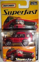 2005 Matchbox Superfast Land Rover Discovery Maroon #51 by Matchbox - $53.88