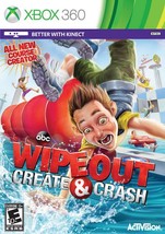 Wipeout Create &amp; Crash - Microsoft Xbox 360 X360 Video Game  - £6.88 GBP