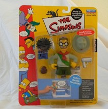The Simpsons Scout Leader Ned Flanders World of Springfield Figure Playmates NIB - £18.08 GBP