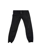 Women&#39;s KanCan Button Fly Jeans Size 13/30 Black Jeans Raw Hem - $270.50 MXN