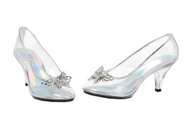 Ellie Shoes Women&#39;s 305-CINDER, Clear, 10 B US - £92.47 GBP