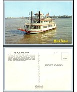 VINTAGE Postcard - M.V. Mark Twain Ferry Ship, Boat, New Orleans, Louisi... - €2,45 EUR