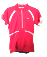 Kathmandu  Women&#39;s Cycling Jersey Size 10 Deep Pink/White  Polyester 1/2... - £9.30 GBP
